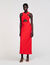 Long wraparound dress