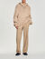 Oversized knit hoodie