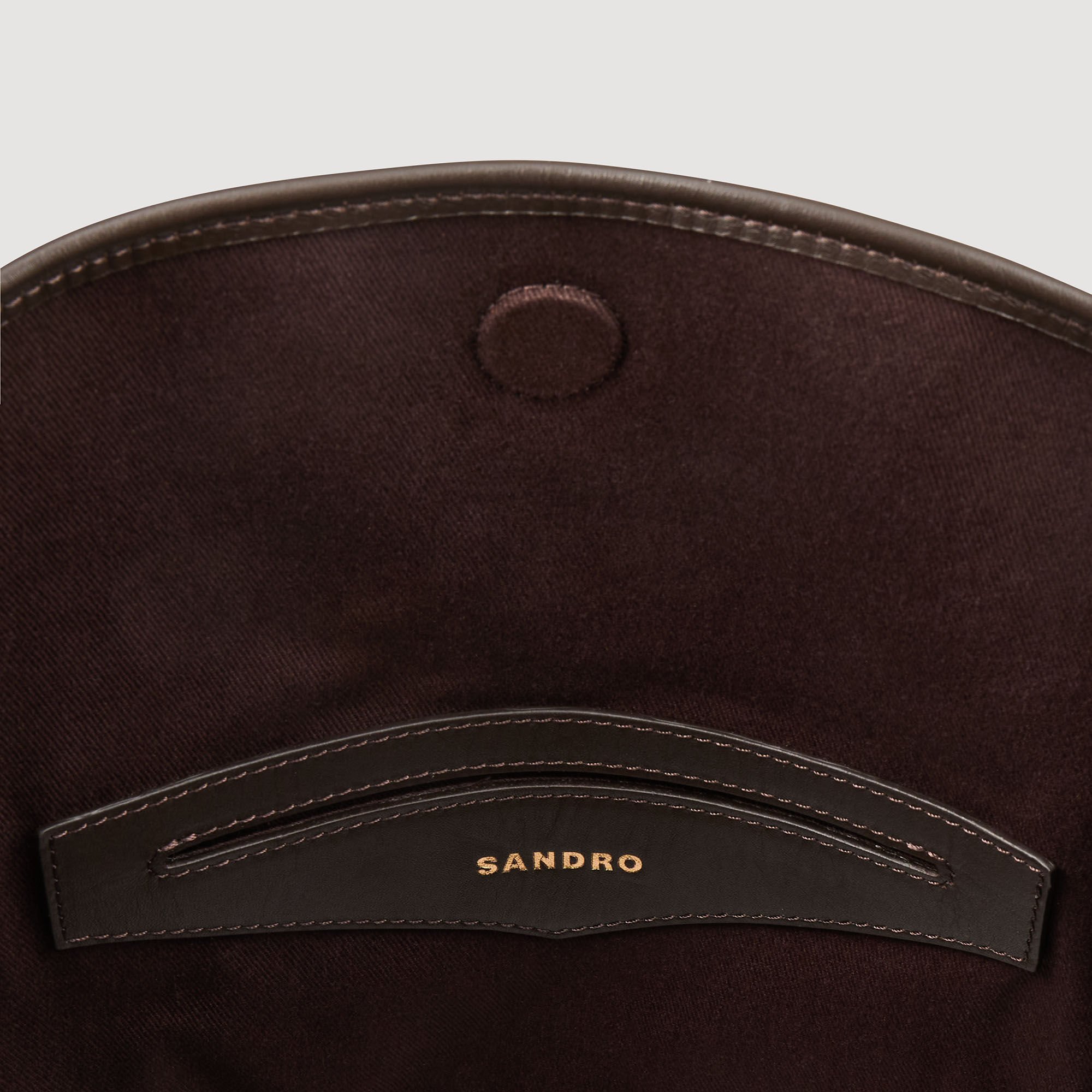 Suede and leather bag TANGOSO