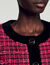 Cropped tweed jacket