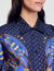 Patterned silk shirt