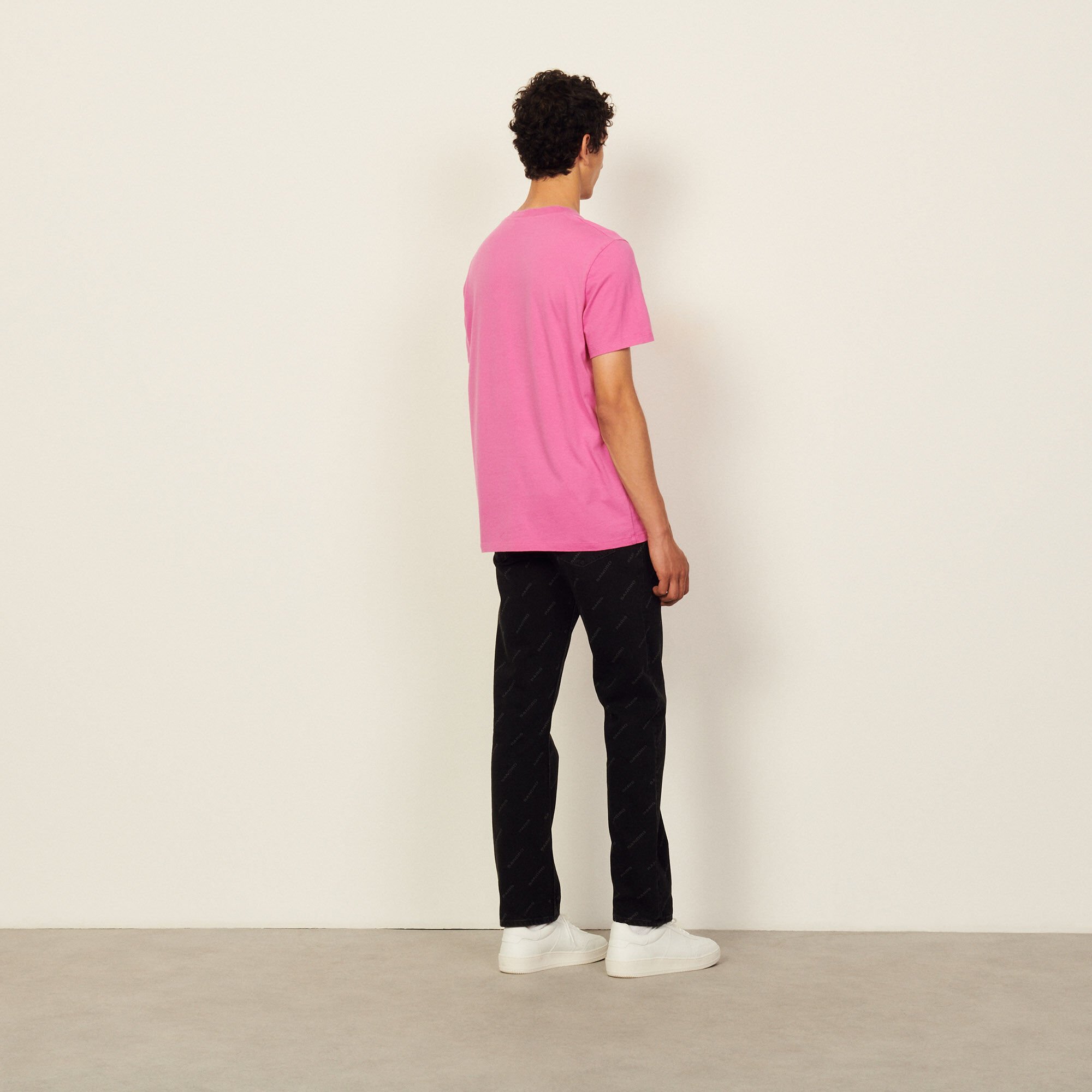 Cotton T-shirt with imagery