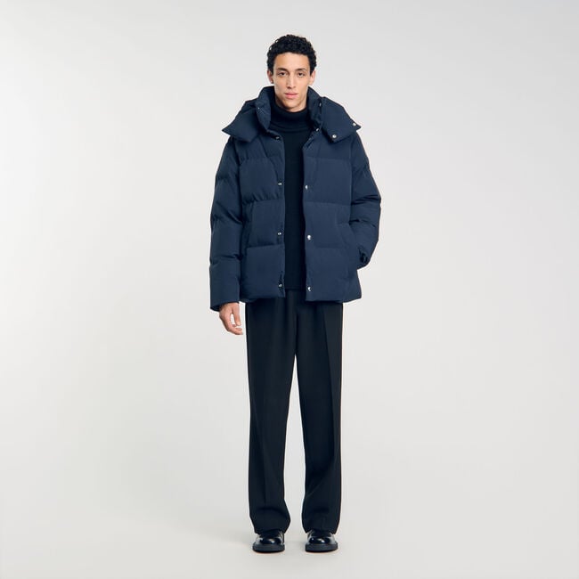 Quilted puffer jacket