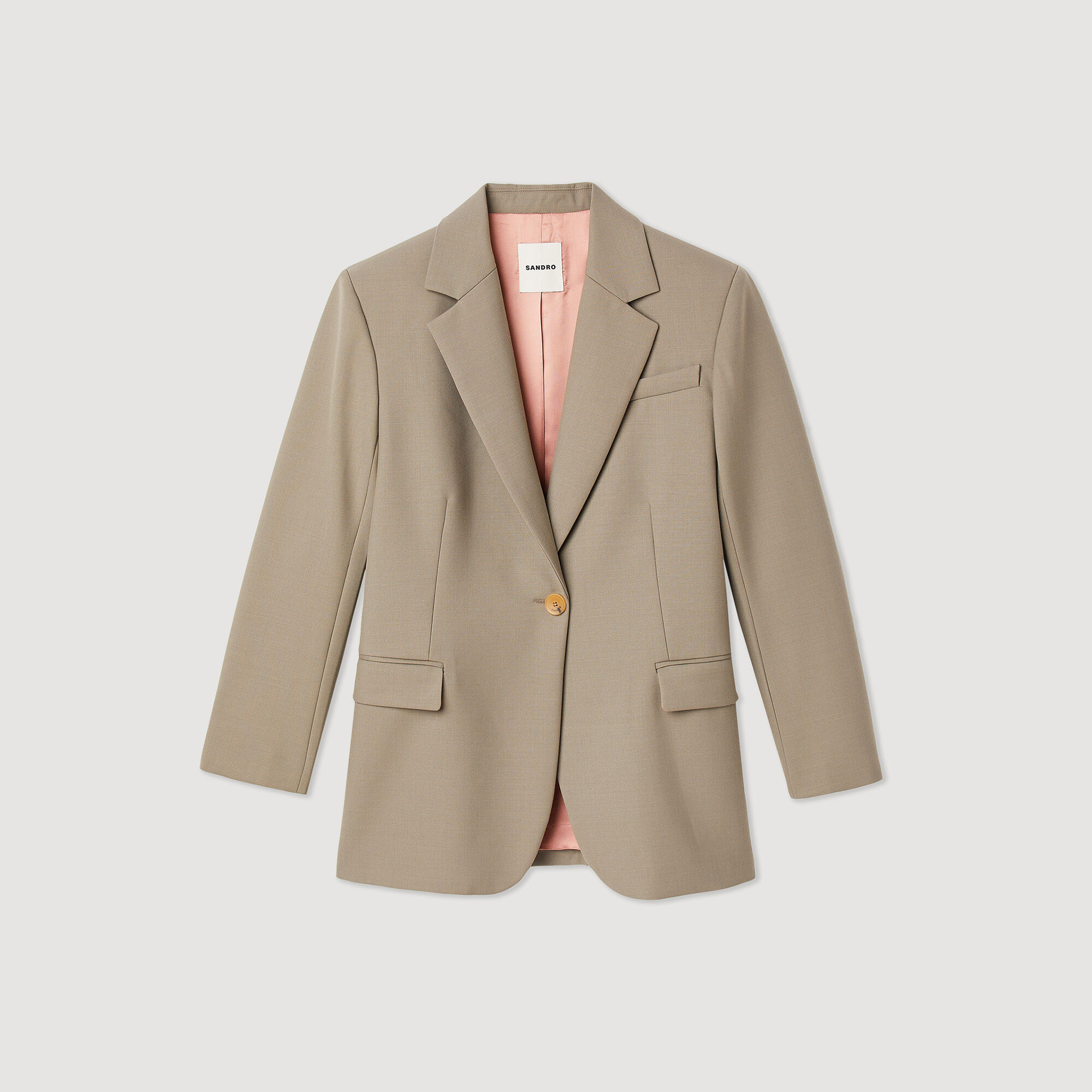 Tailored jacket with pockets