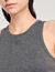 Vest top with American armholes