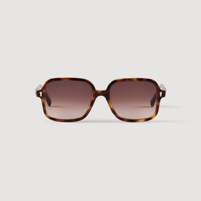 Rectangular sunglasses