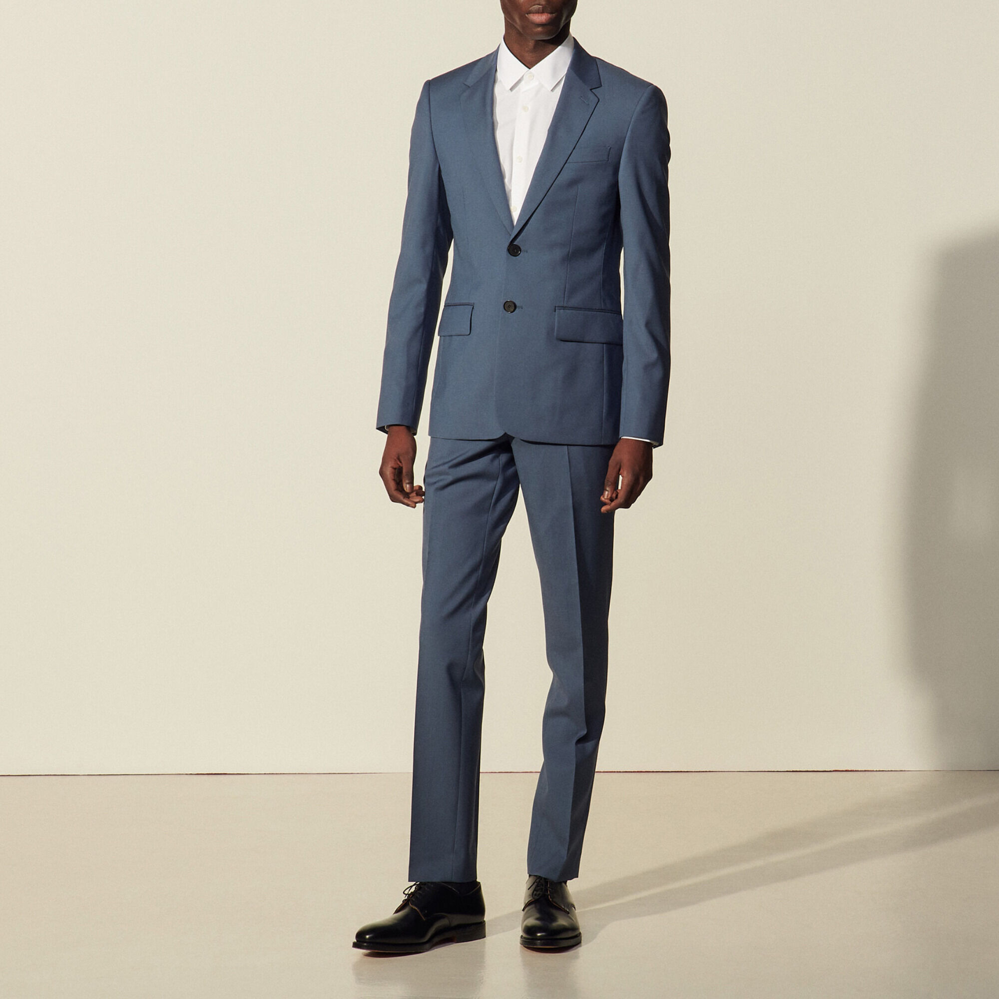 Virgin wool suit jacket