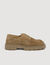 Split leather boat shoes