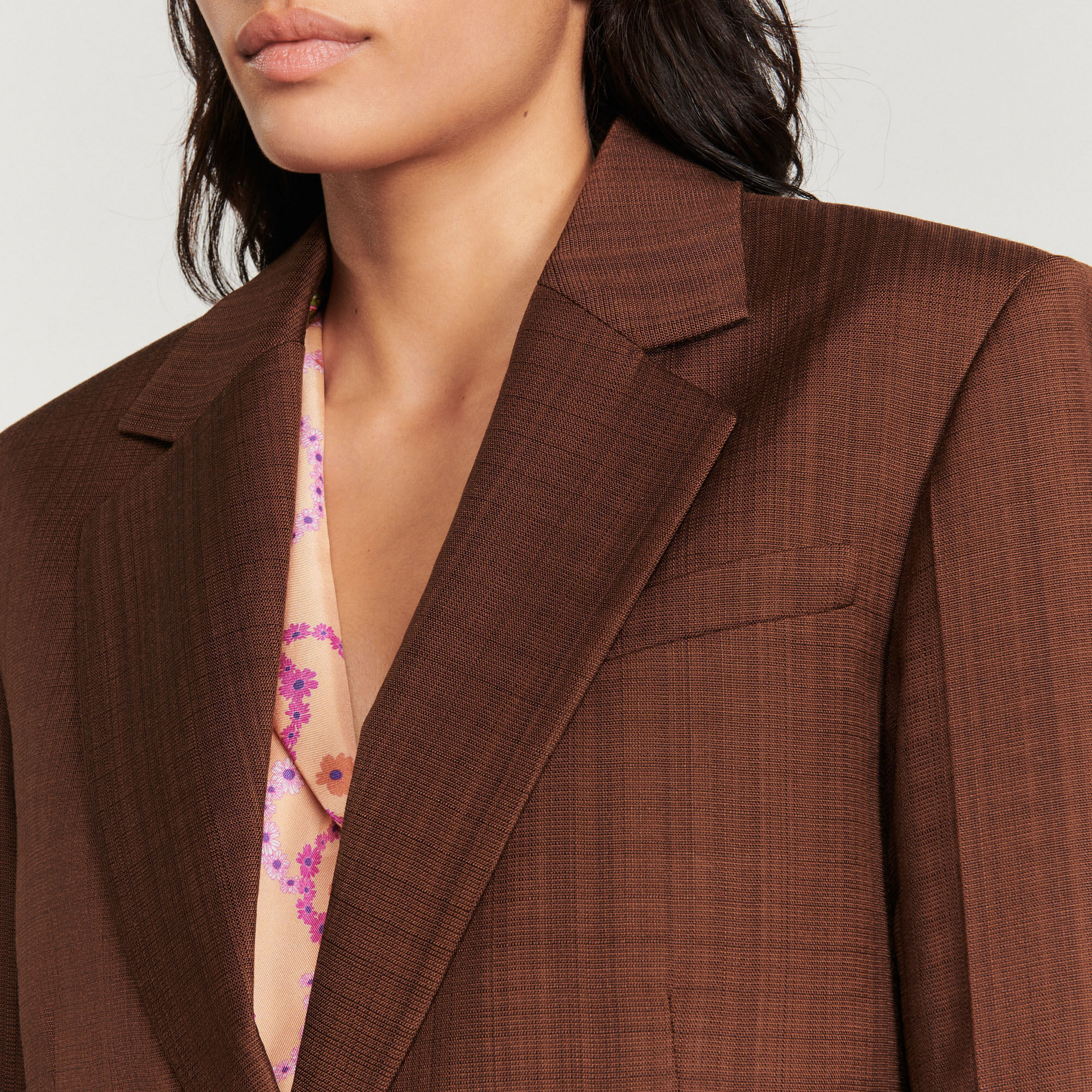 Oversized tailored jacket