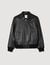 Plain leather jacket
