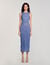 Knit midi dress