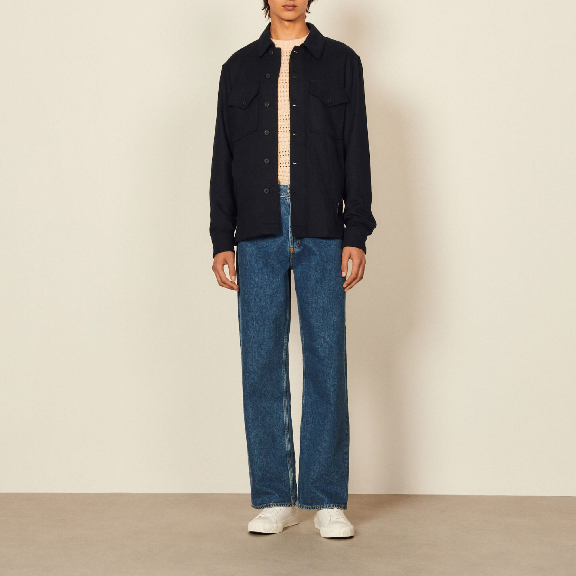 Cotton overshirt