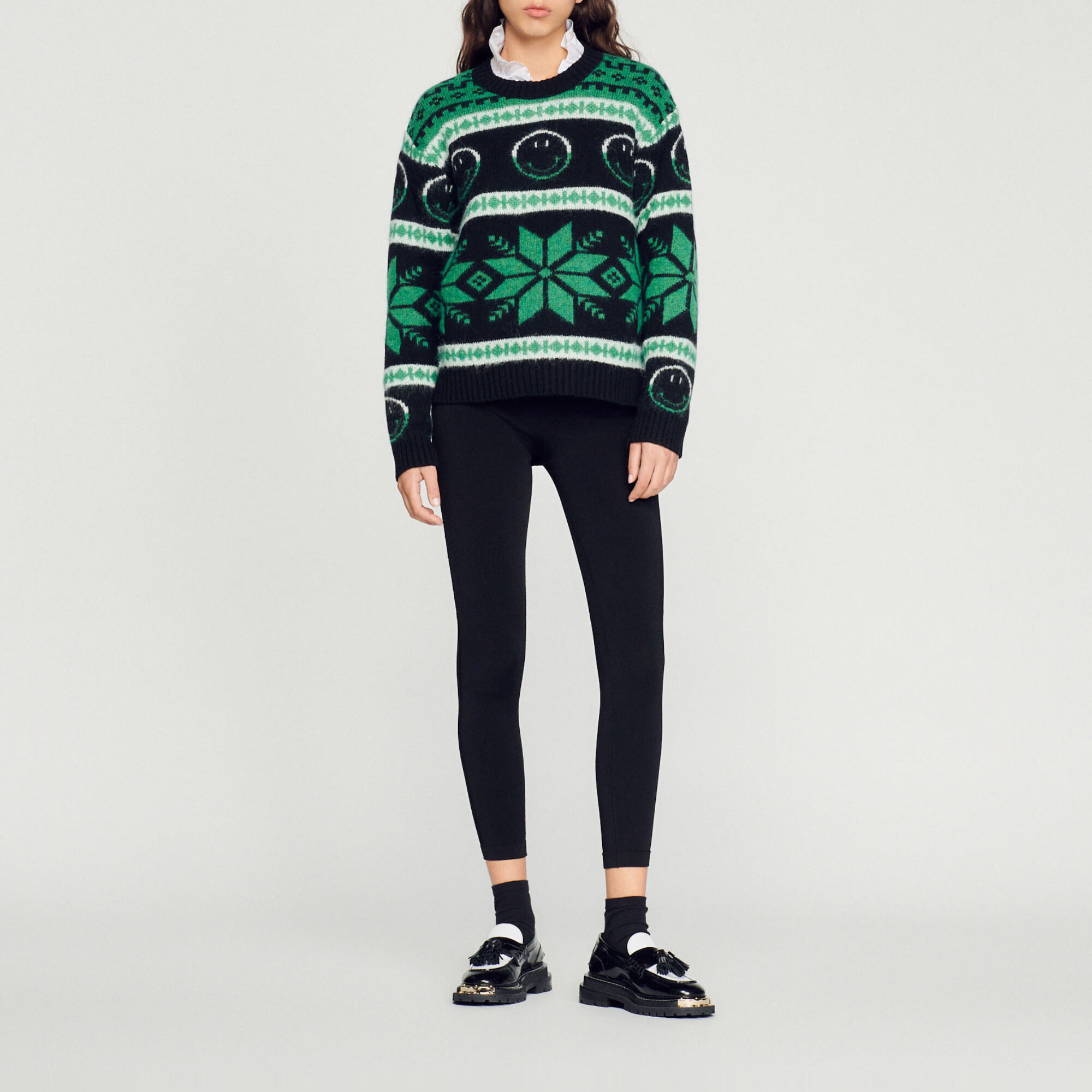 Sandro smile sweater top