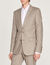 Flannel suit jacket