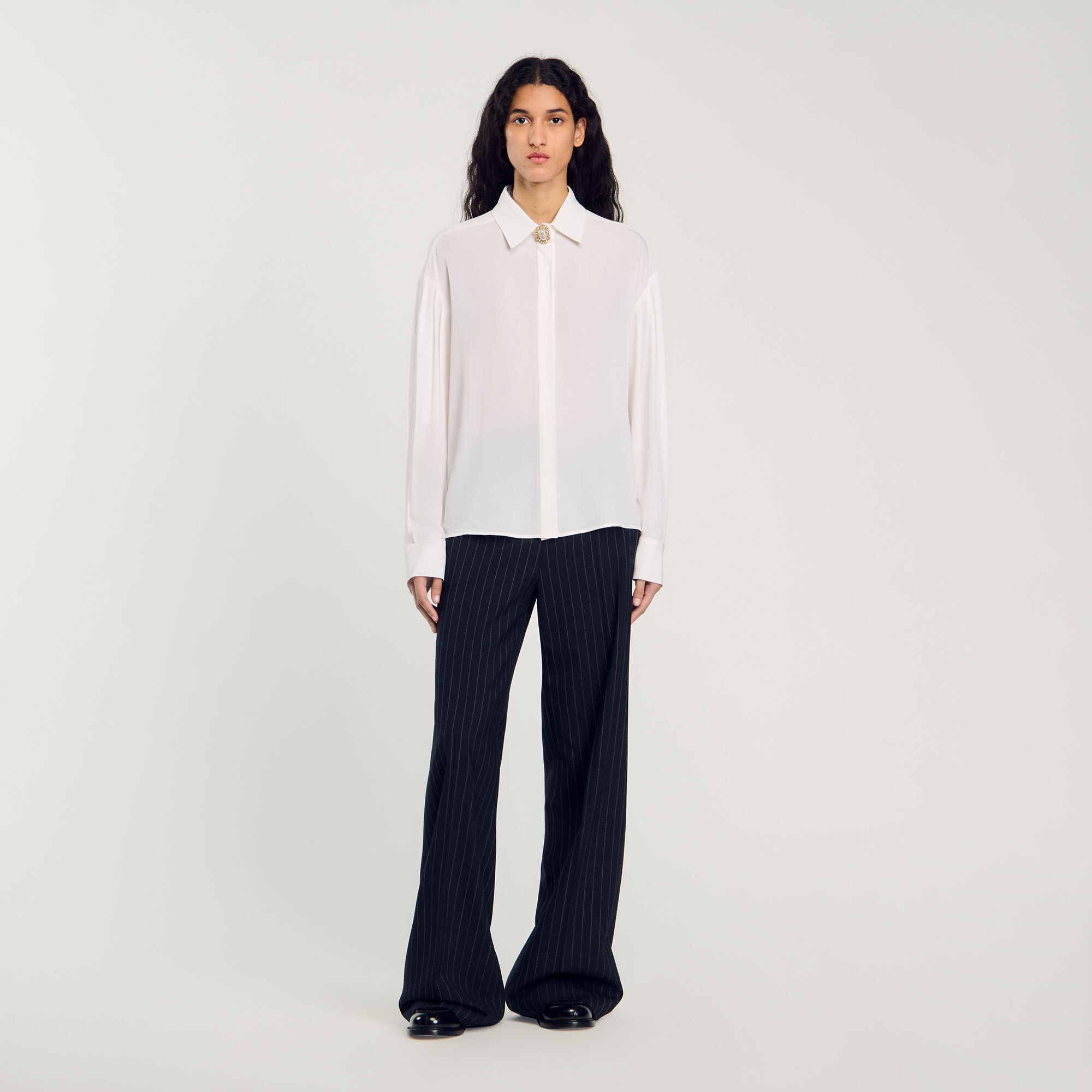 Floaty silk shirt