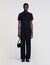 Short-sleeve knitted polo shirt