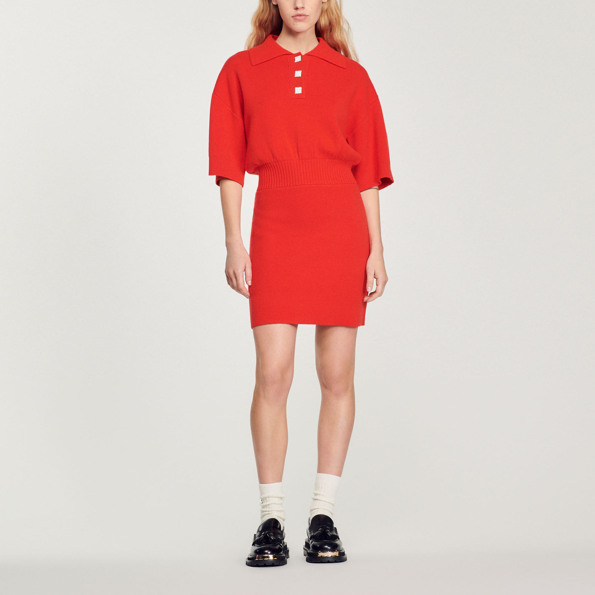 Polo dress red clearance