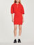 Short knitted polo dress