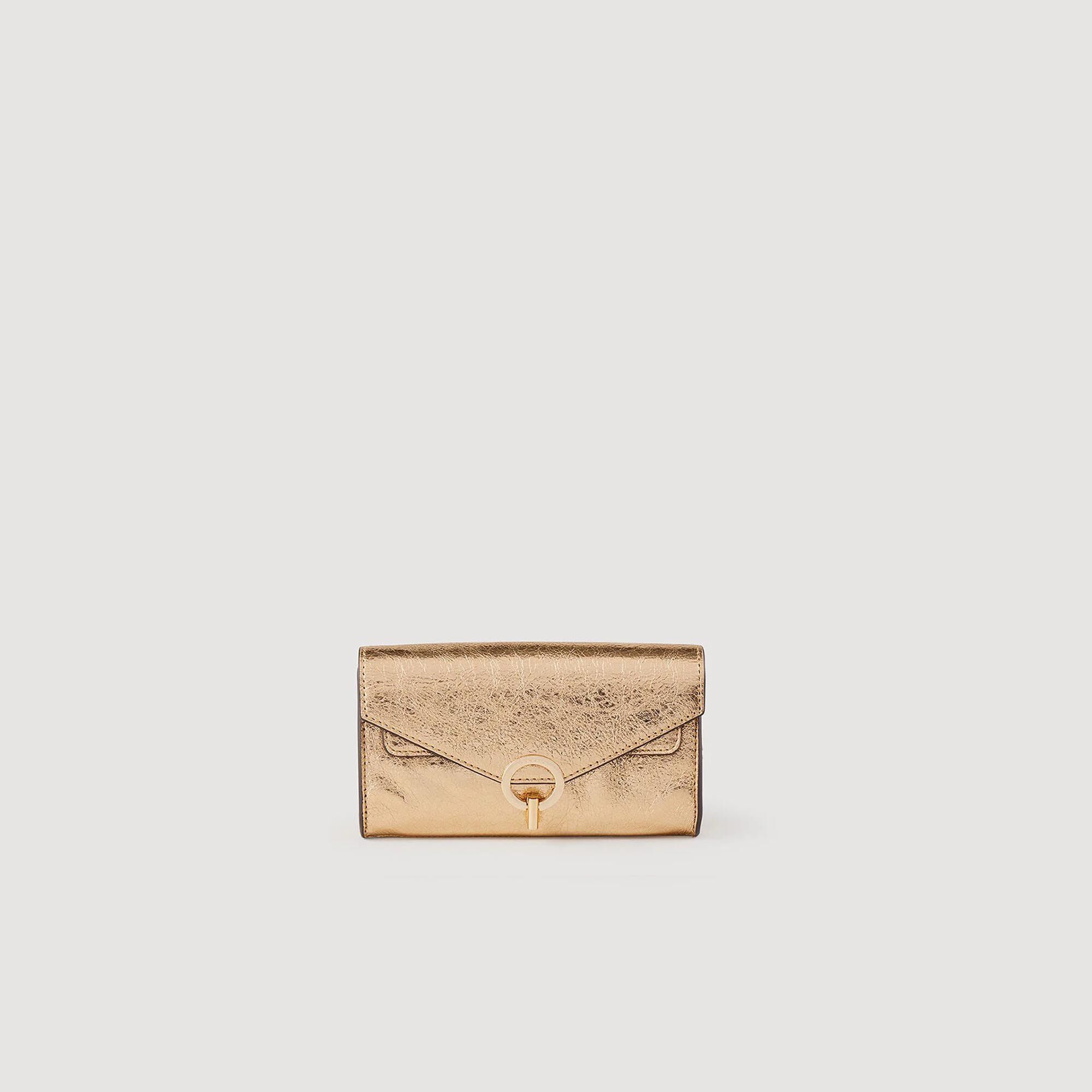 Pale gold clutch online