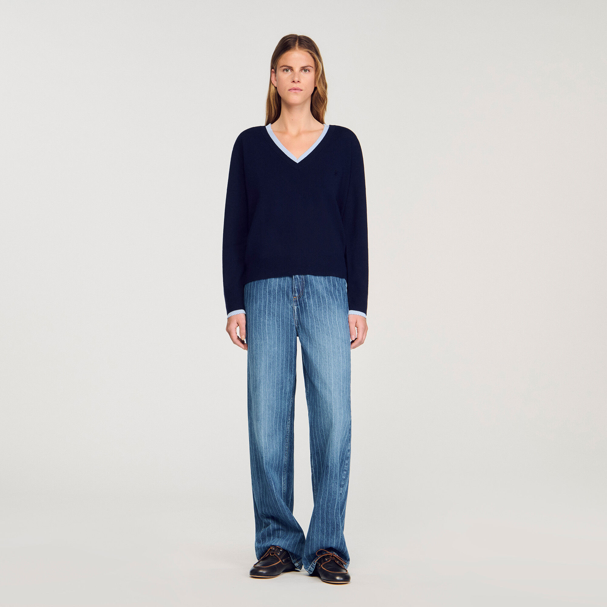 Wool and cashmere jumper