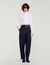 Silk shirt with gathered collar - Women | Sandro