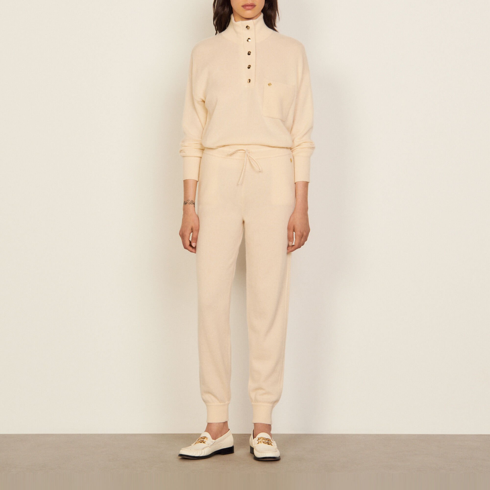 Cashmere jogging bottoms