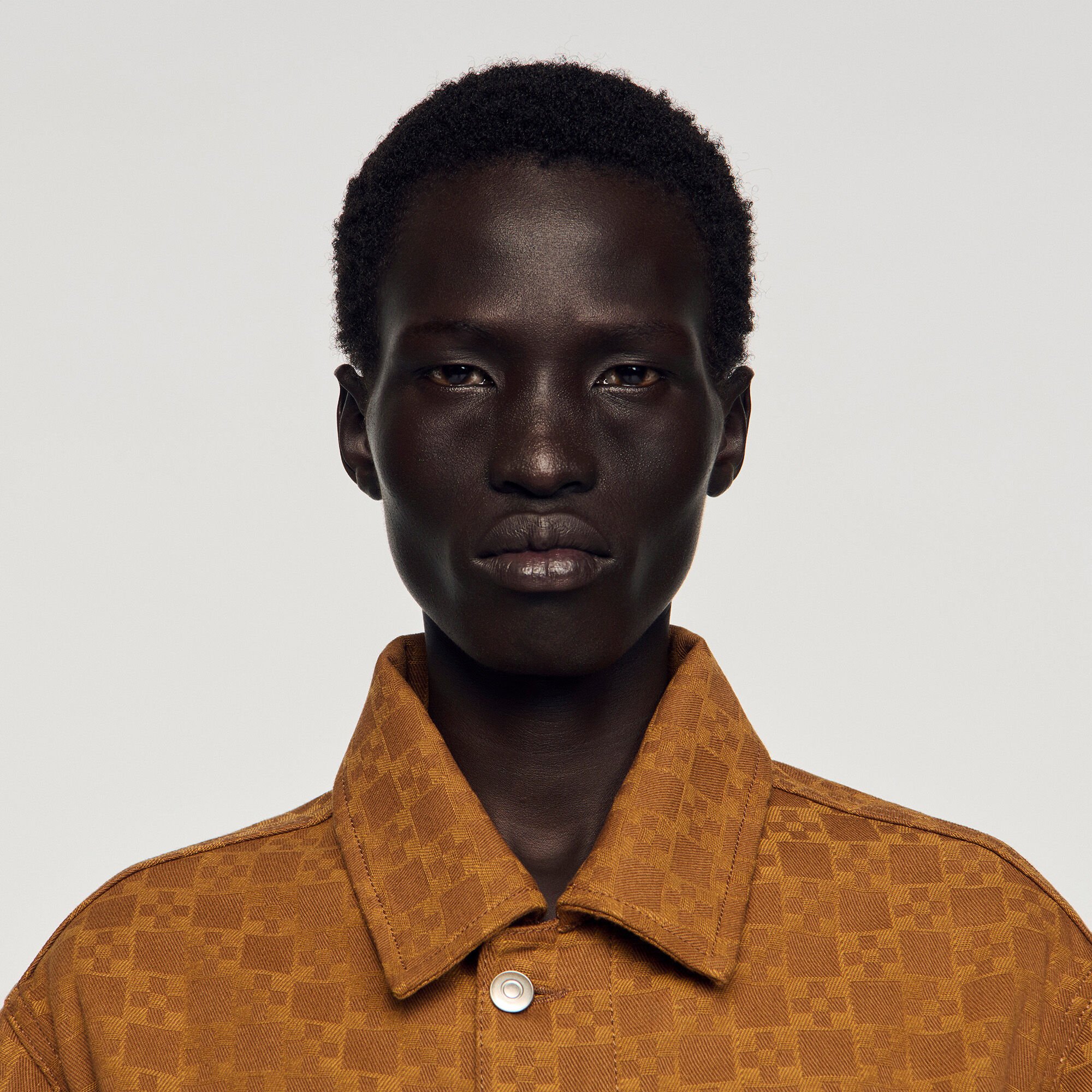 Square Cross denim jacket