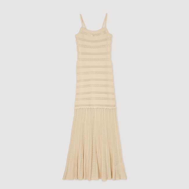 Knit maxi dress