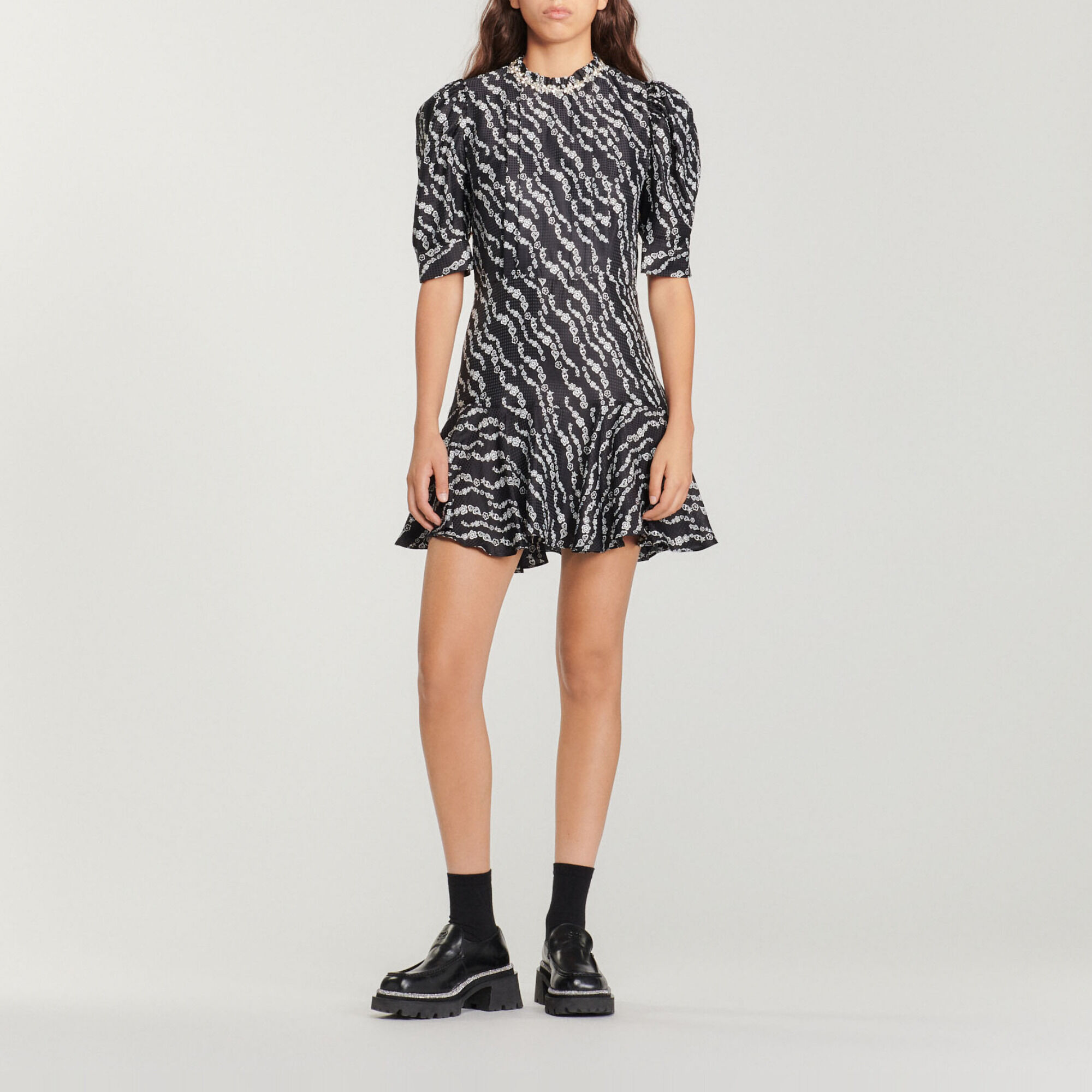Short flowing dress