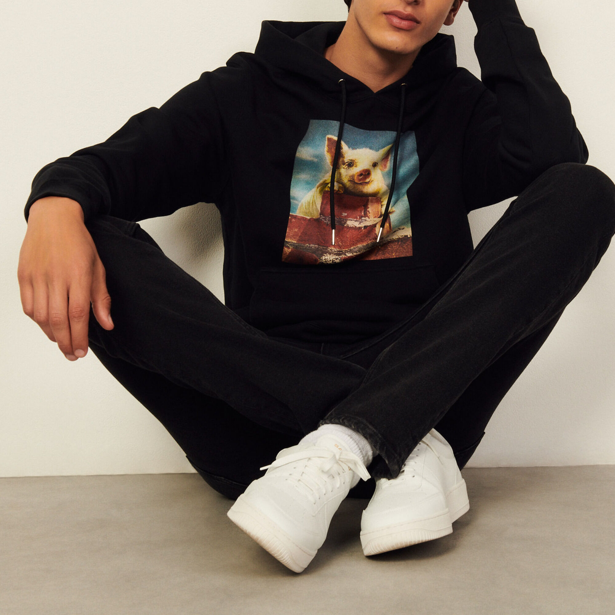 Sandro mens hoodie on sale