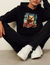 Cotton hoodie with artwork