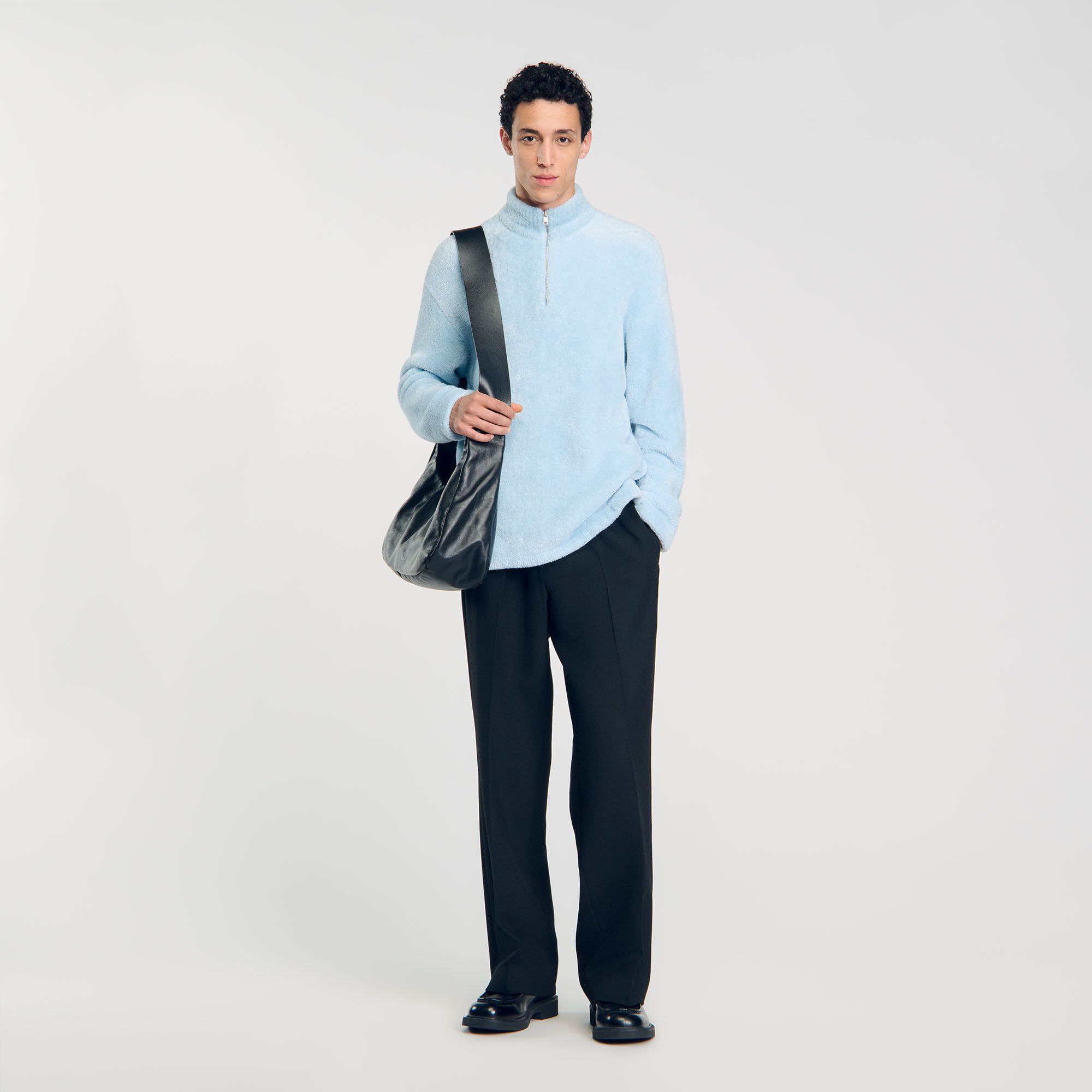 Terry fleece jumper