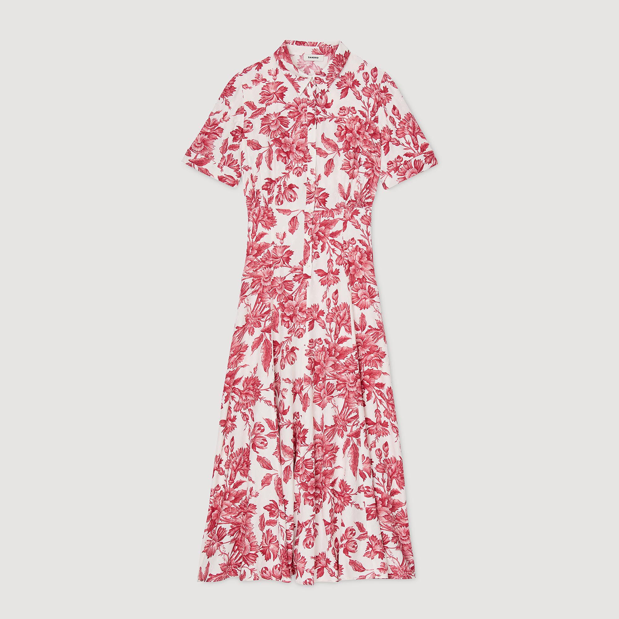 Floral patterned maxi dress