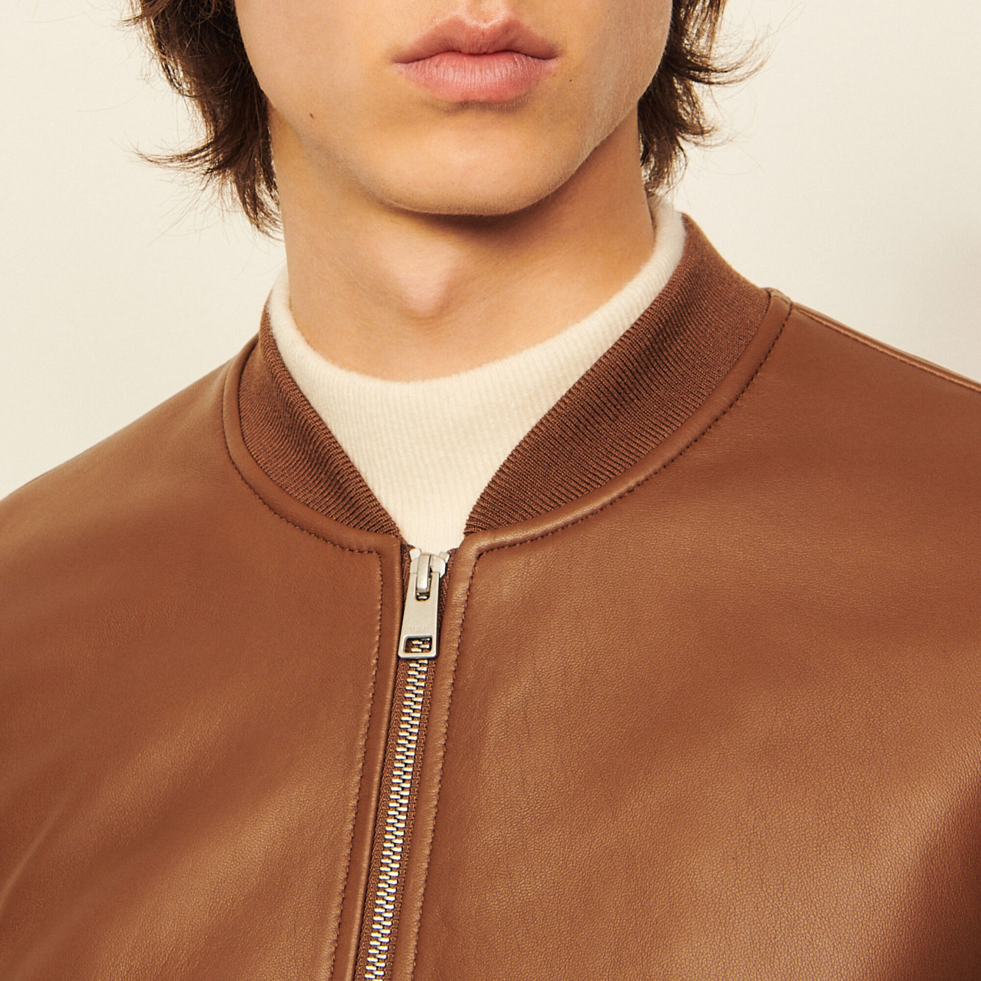 Leather jacket