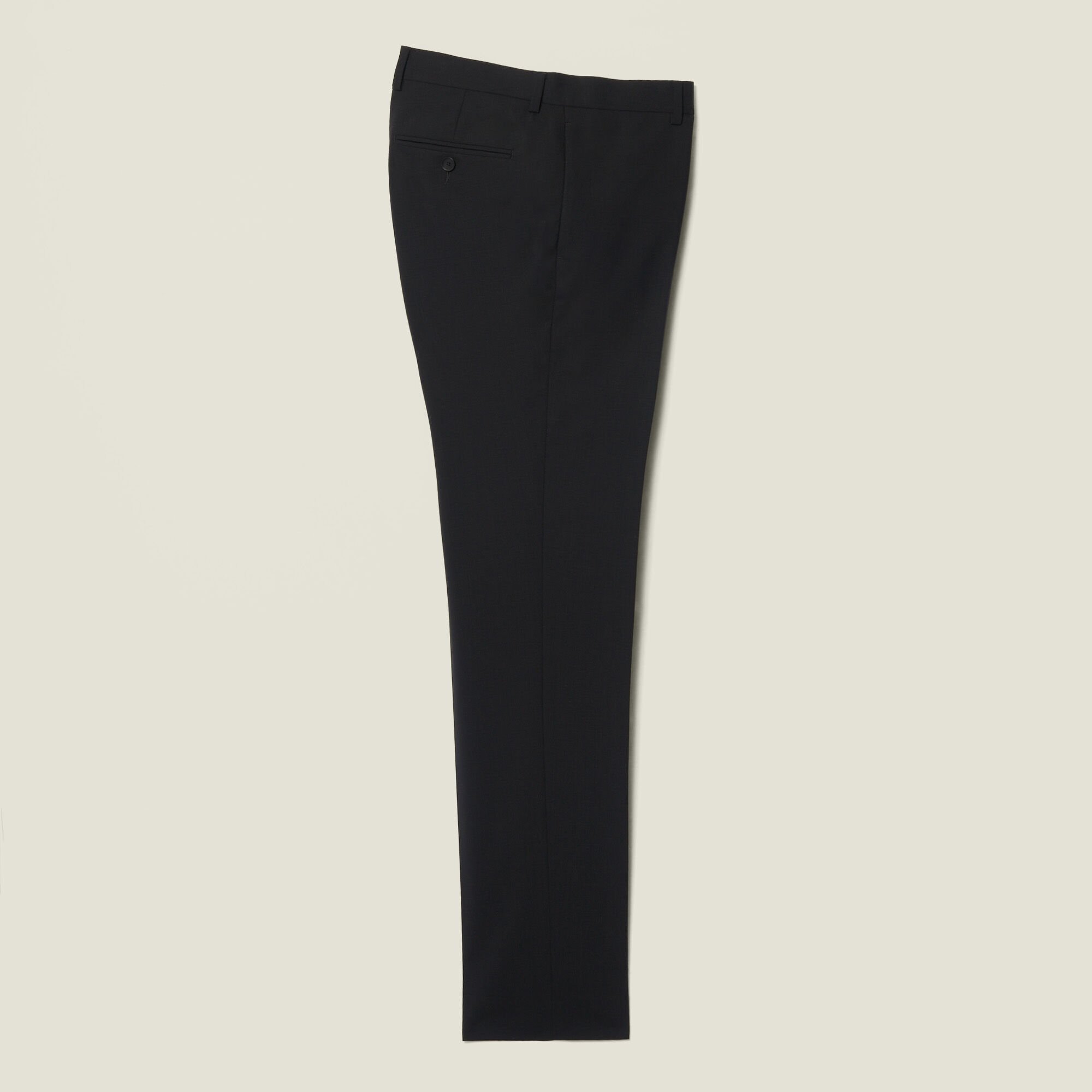 Classic wool suit trousers
