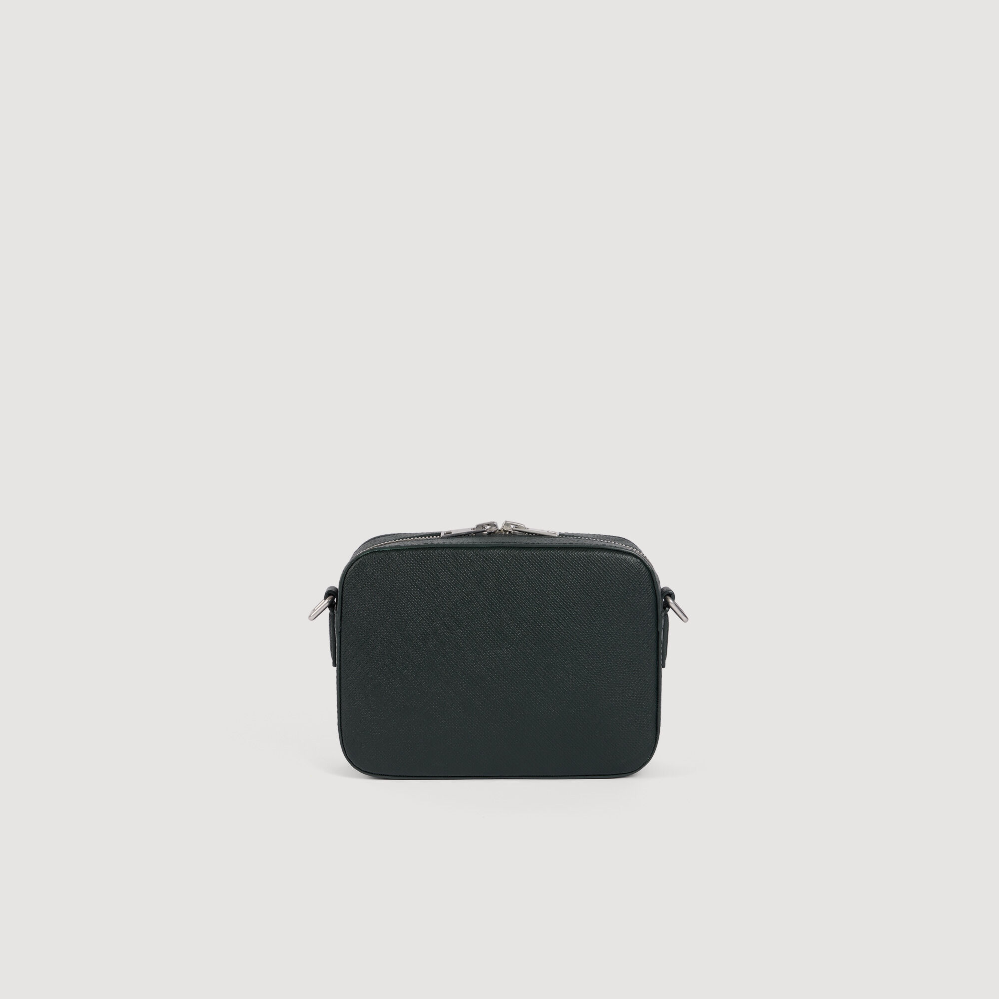 Small synthetic leather logo bag