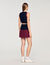Two-tone knit top