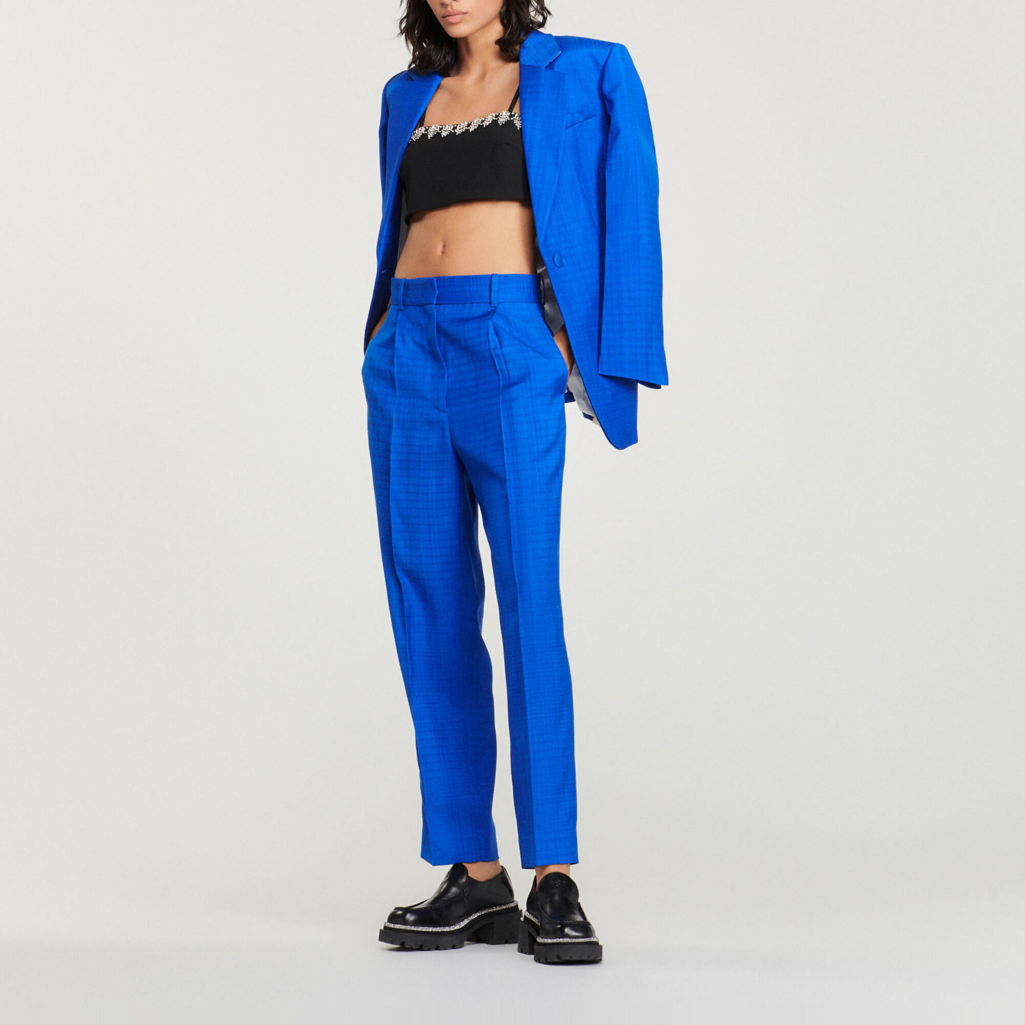 Straight-leg trousers