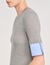 Jumper with contrast short sleeves