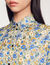 Short-sleeved Blossom print shirt