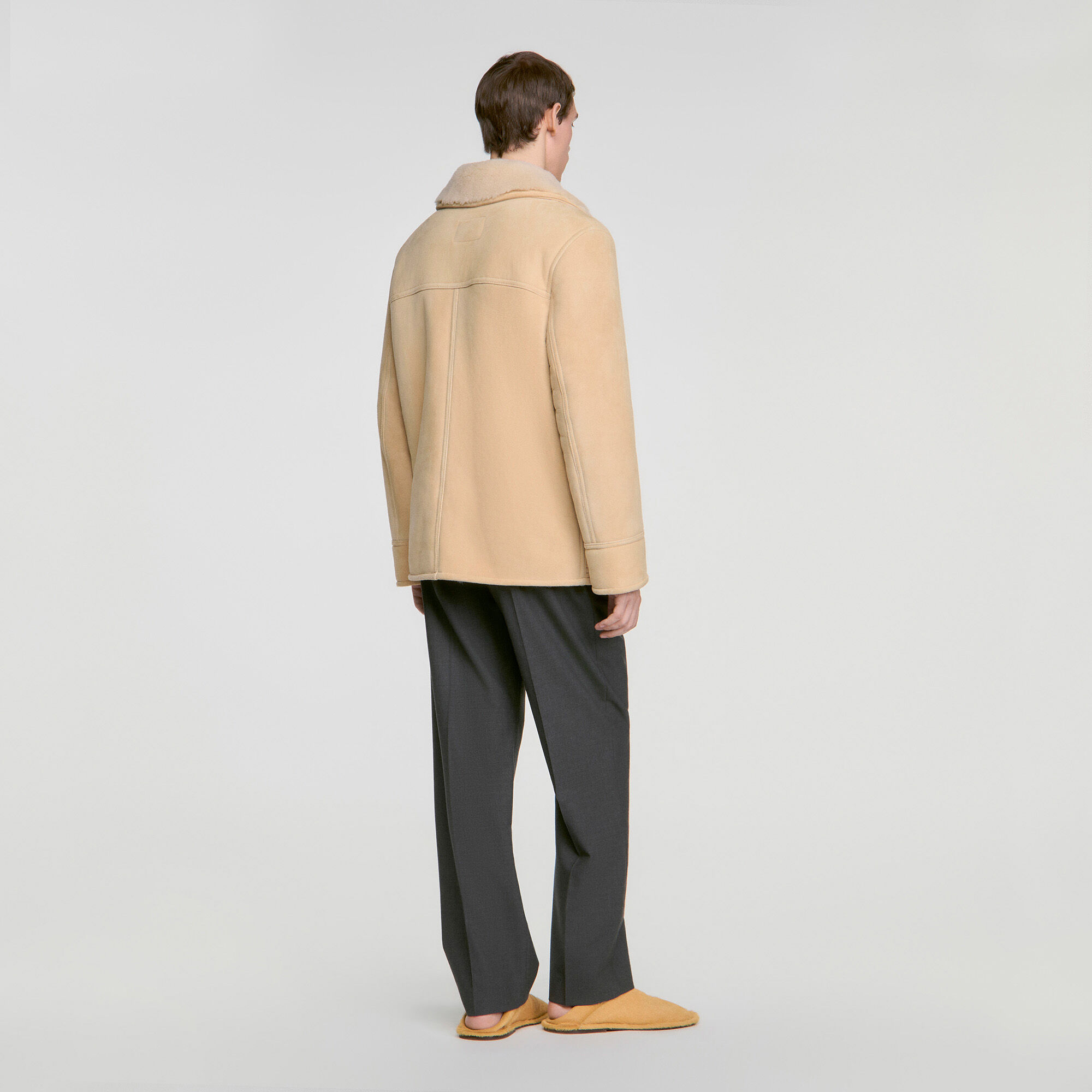 Shearling jacket - Men | Sandro