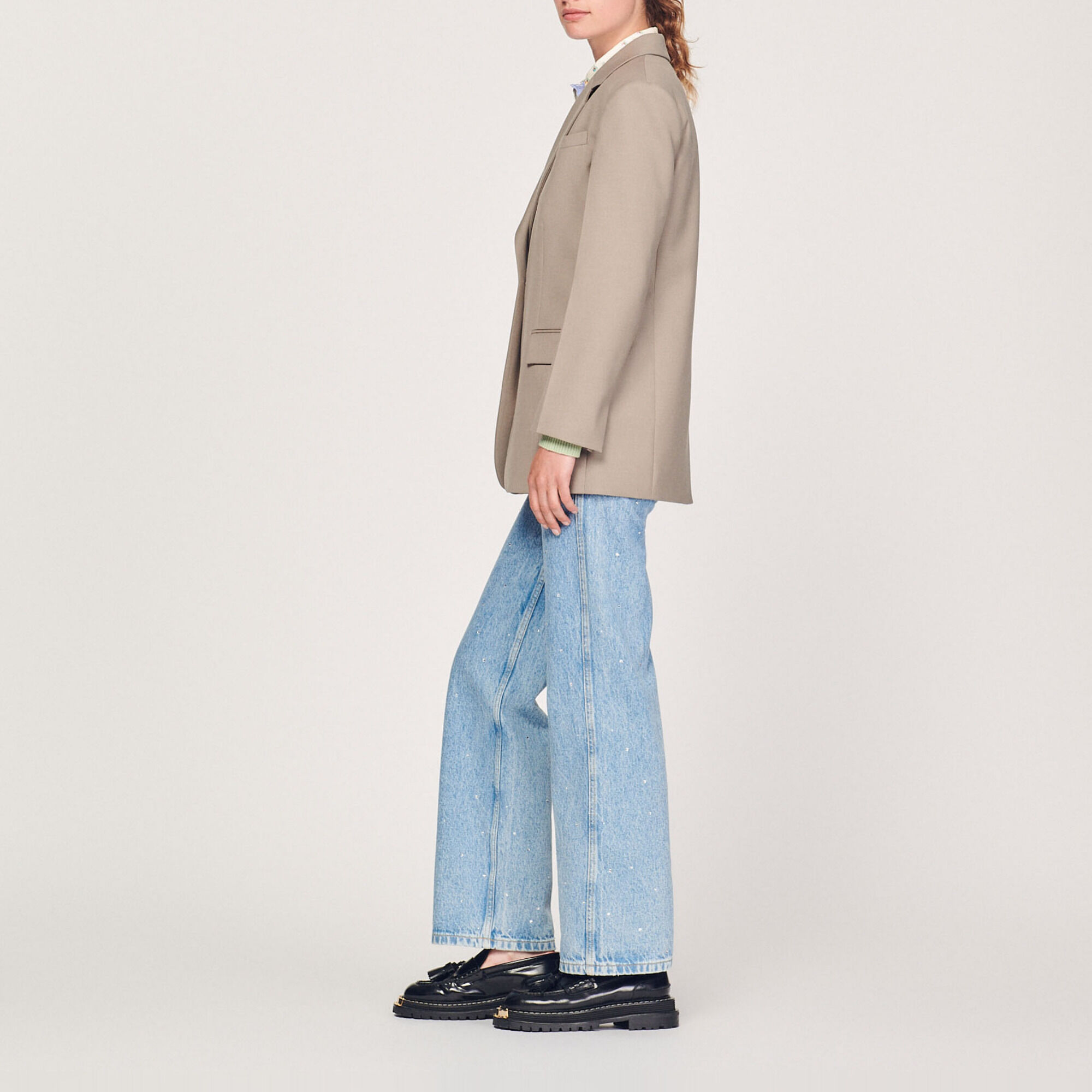 Tailored jacket with pockets