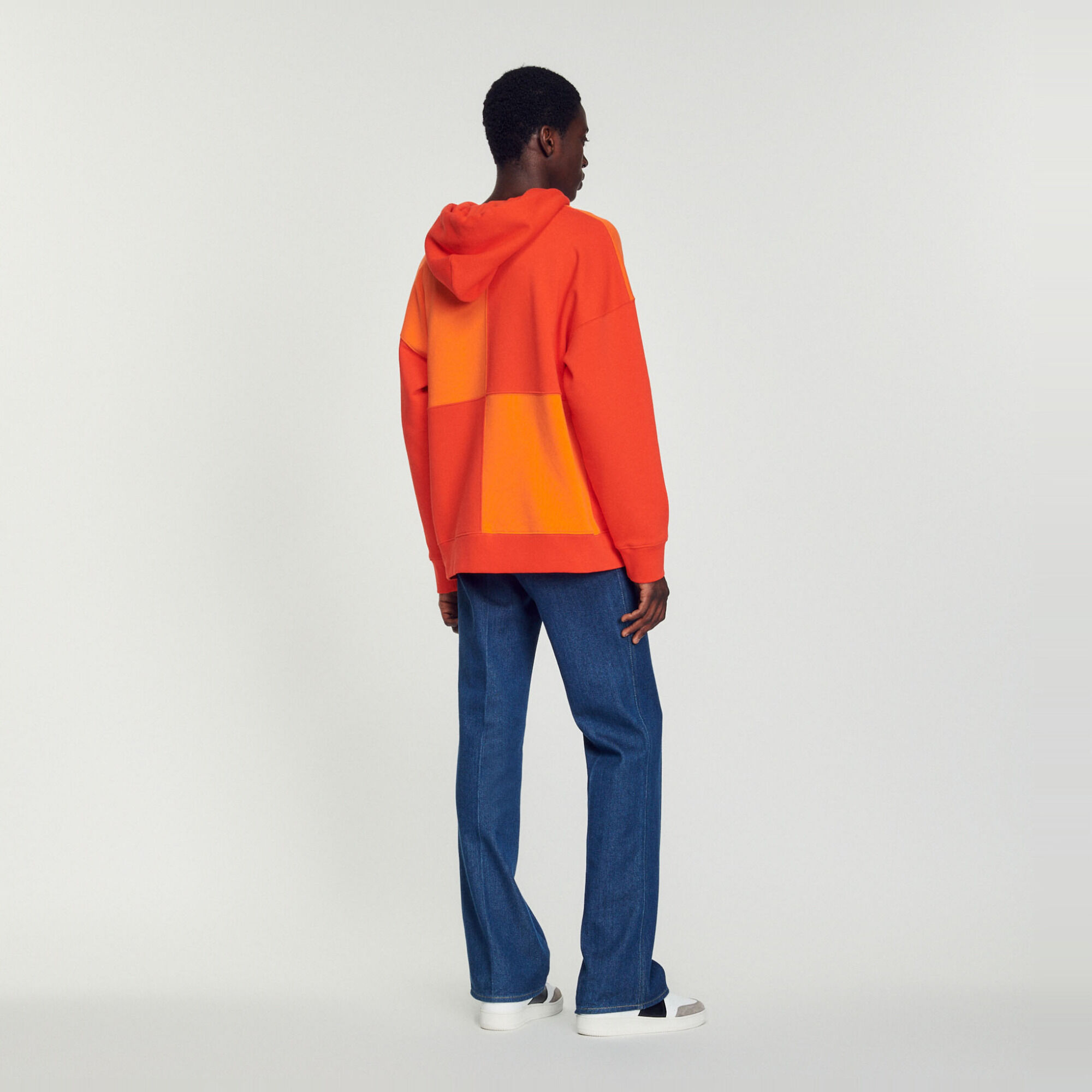 Oversized fleece hoodie