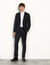 Virgin wool suit trousers