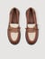 Shiny leather loafers