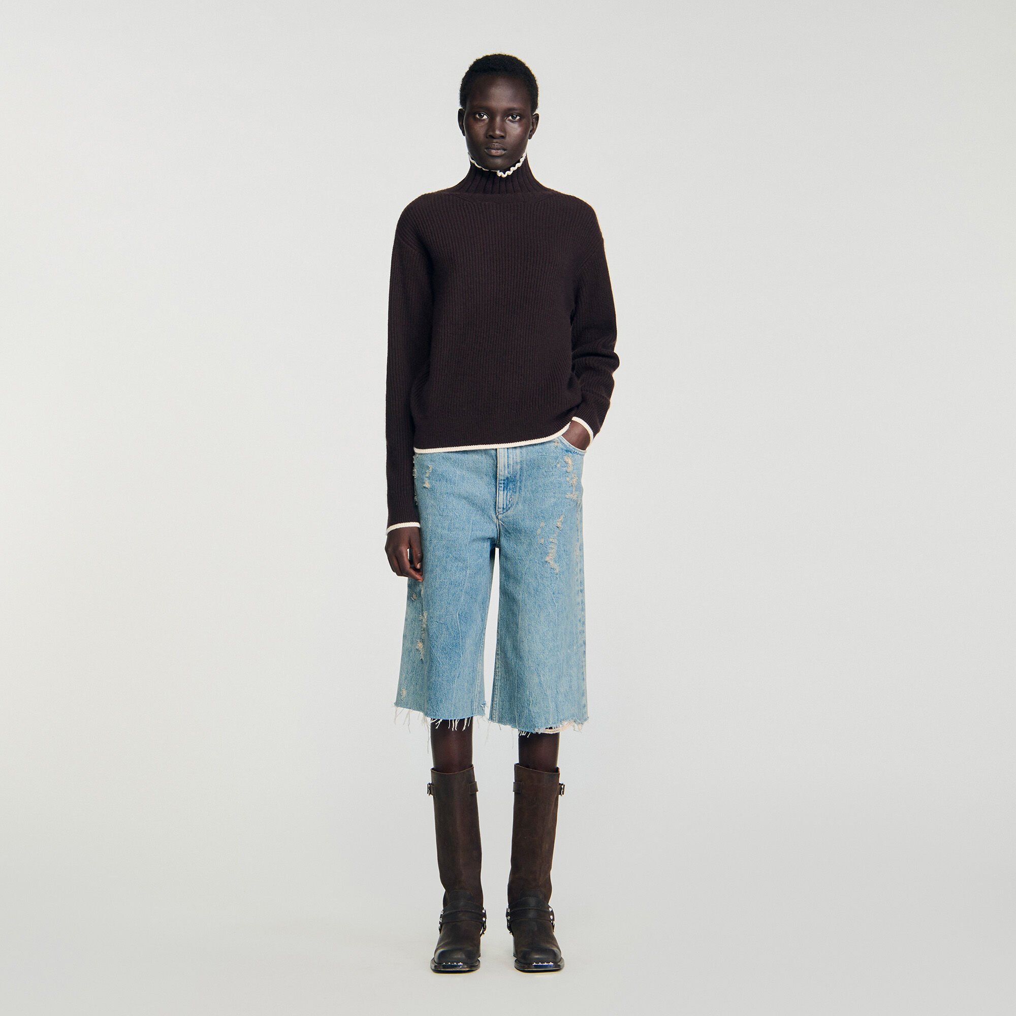 Turtleneck jumper
