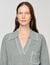 Open polo-collar neck jumper
