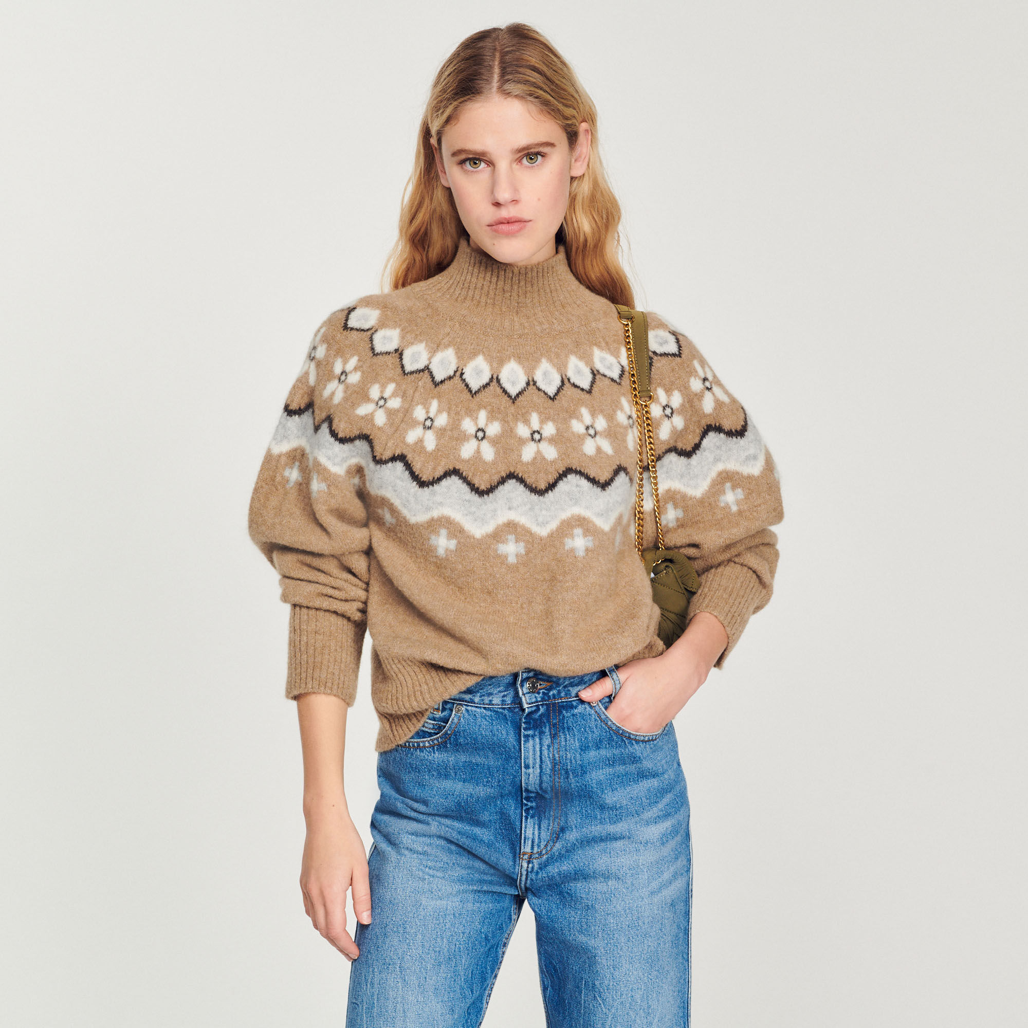 Chunky knit sweater