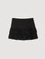 Short ruffled skirt