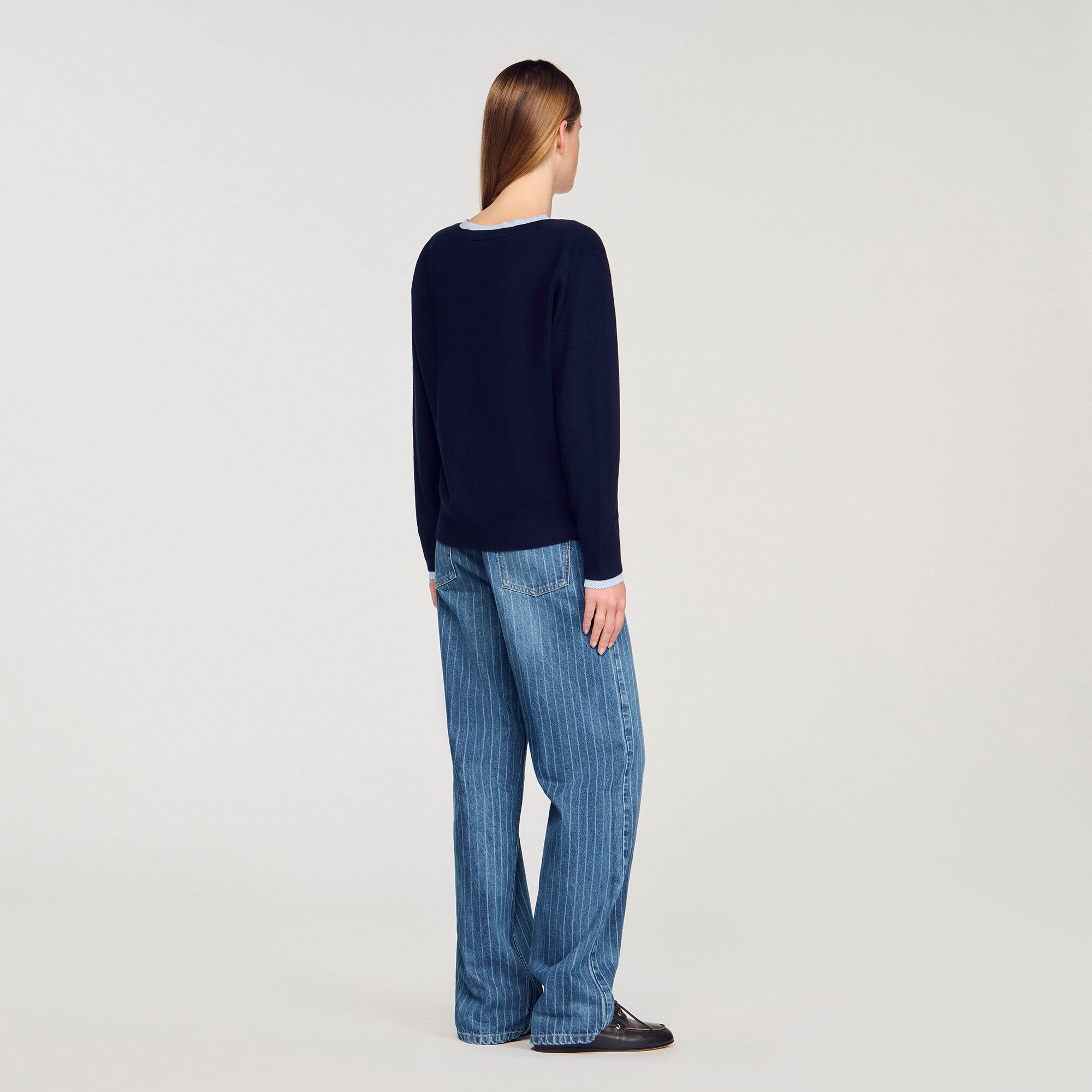 Wool and cashmere jumper
